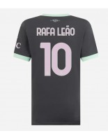 AC Milan Rafael Leao #10 Kolmaspaita Naisten 2024-25 Lyhythihainen